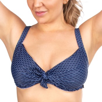 Panos Emporio Water Electra Bikini Top Marineblå polyamid E 42 Dame