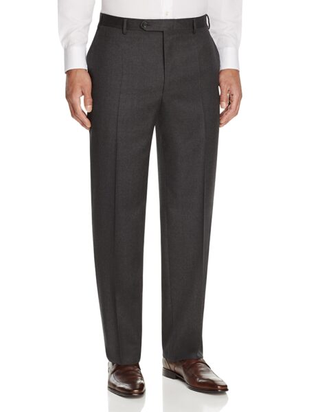 Canali Siena Wool Classic Fit Dress Pants