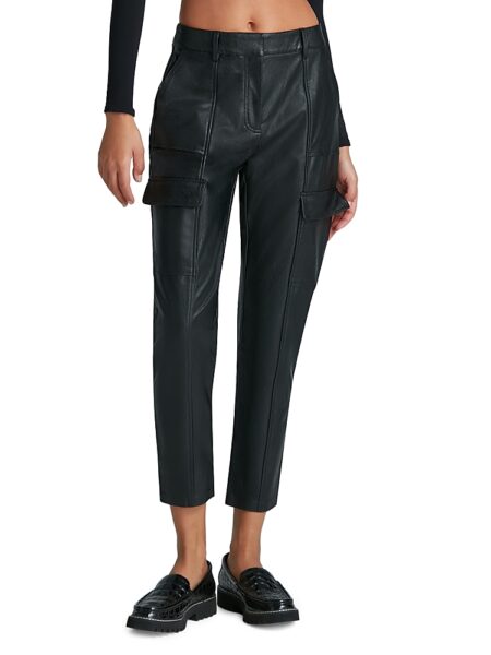 Commando Faux Leather Cargo Pants