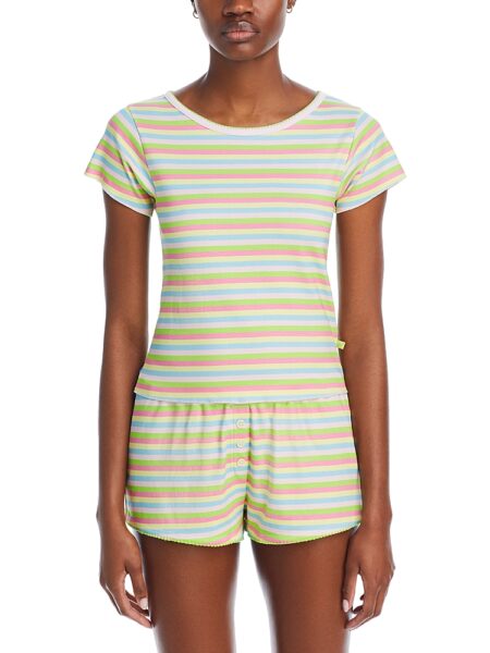 Cozyland Suzie Cotton Striped Pajama Set