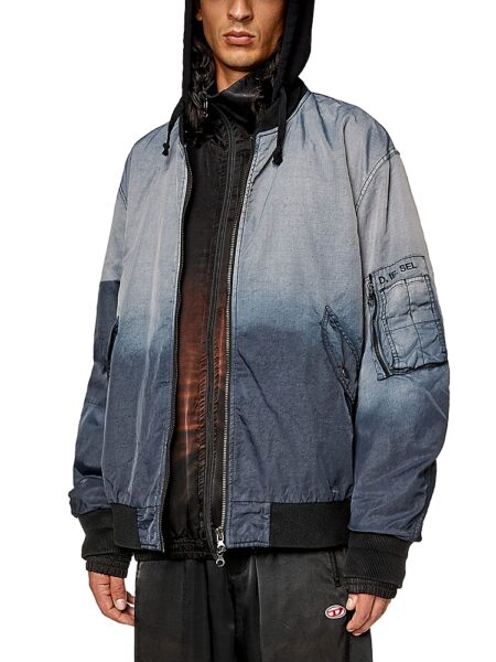 Diesel J-Common Hooded Bomber Jacket