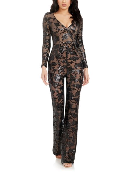 Dress the Population Carson Sequin Jumpsuit