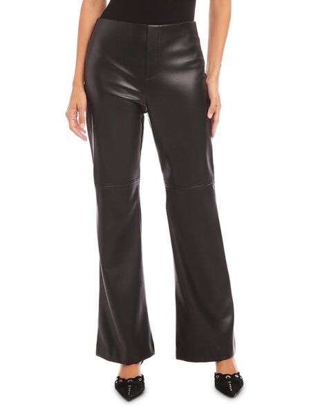 Fifteen Twenty Finley Wide Leg Faux Leather Pants