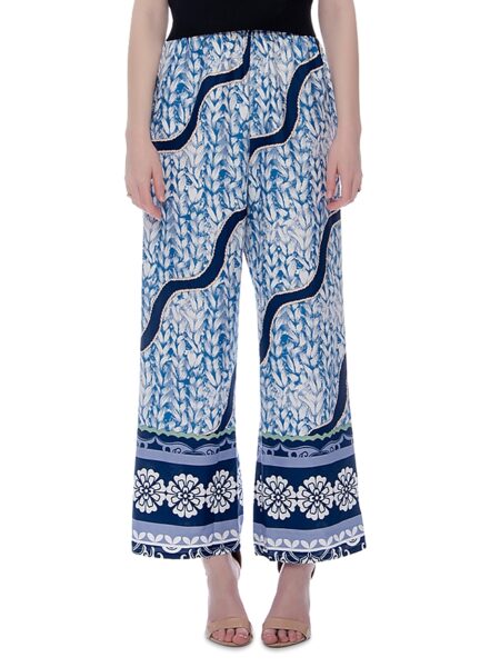 Gracia Printed Banded Pajama Long Pants