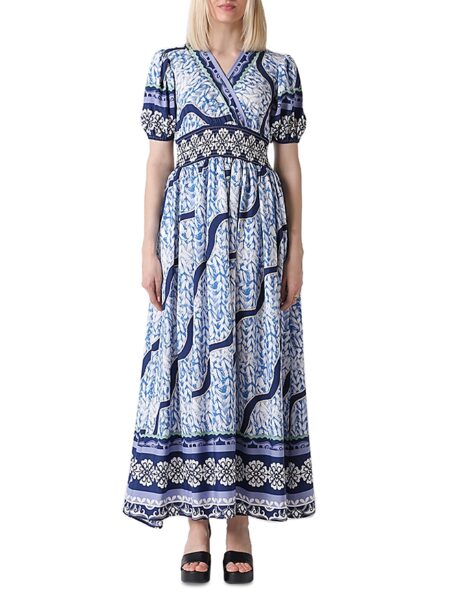 Gracia Smocked Waist Maxi Dress