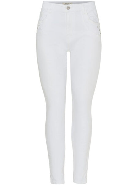 Jewelly dame jeans JW2320-11 - White