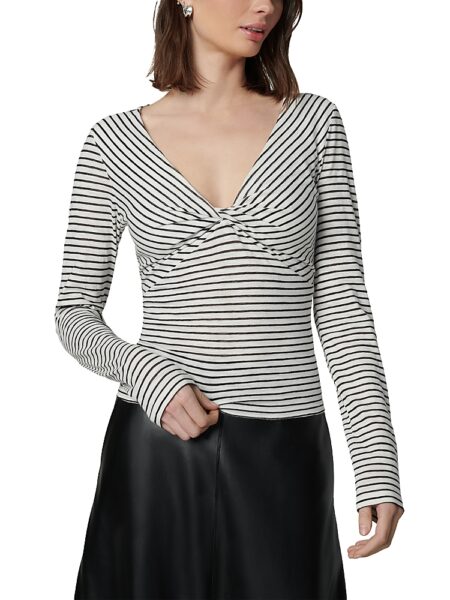 Joe's Jeans The Ava Stripe Twist Top