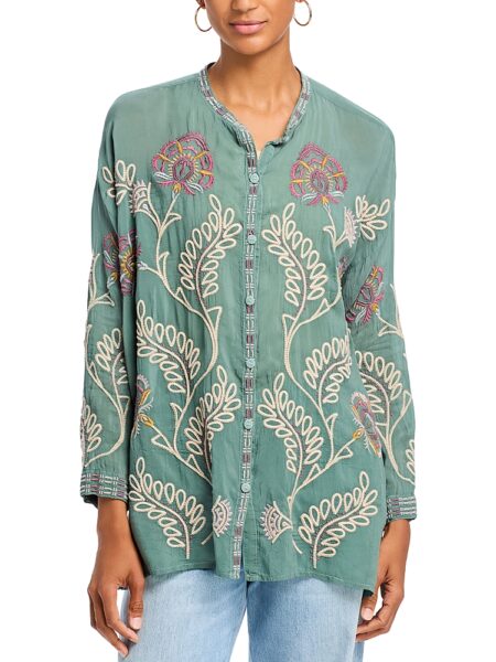 Johnny Was Audrey Embroidered Tunic