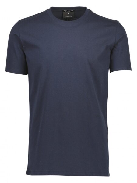 Junk de Luxe t-shirt i Navy med rund hals til herre | Relaxed fit |