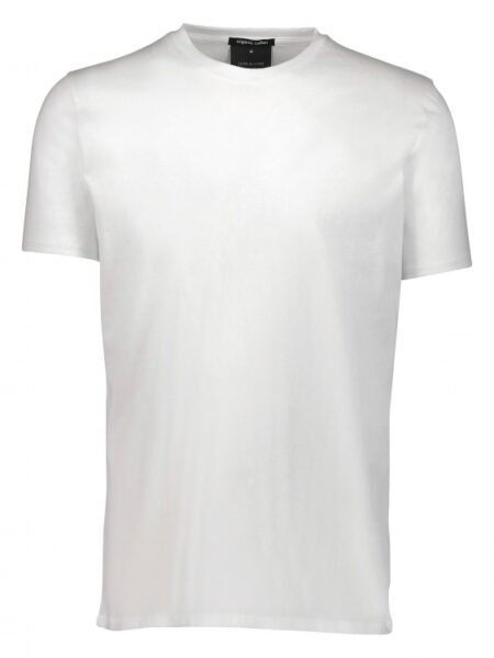 Junk de Luxe t-shirt i hvid med rund hals til herre | Relaxed fit |