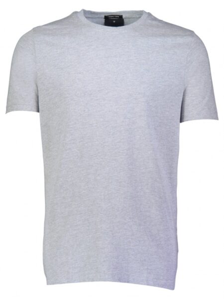 Junk de Luxe t-shirt i lysegrå med rund hals til herre | Relaxed fit |