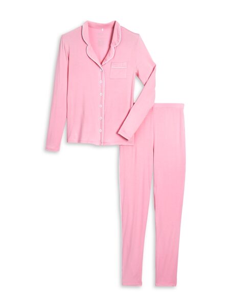 KatieJnyc Girls' Maia Long Sleeved Top & Pants Pajamas Set - Big Kid