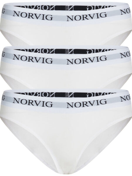 Norvig 3-Pack tai trusse, hvid, Størrelse: XL, Dame