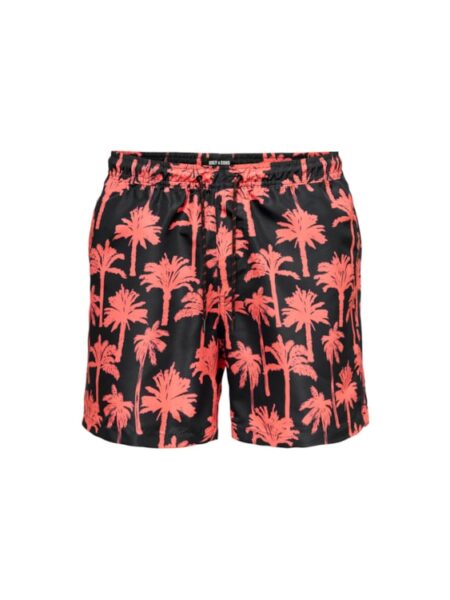 ONLY & SONS Badeshorts i dark navy til herre