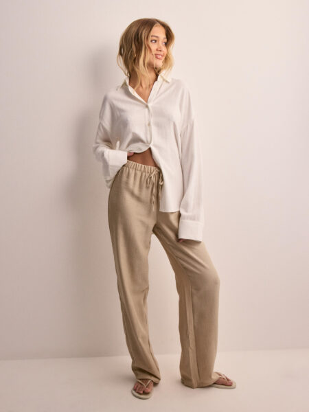 Only - - Onlamahle Straight Pull Up Pant Wvn