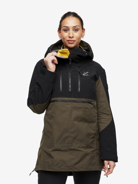 Outdoor Anorak Dame Mud, Størrelse:2XL - Skaljakke, Vindjakke & Softshelljakke