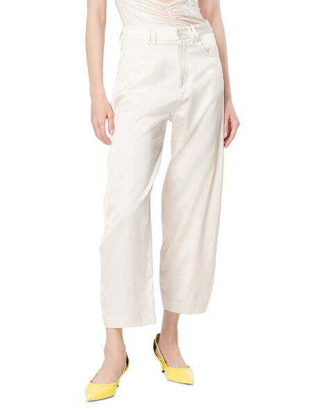 Pinko Satin Barrel Leg Pants