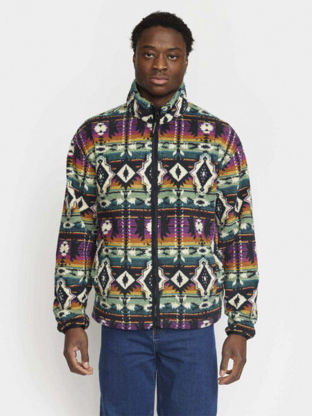 Printed Fleece Jacket