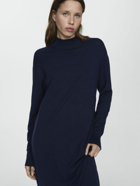 Roundneck Knitted Dress