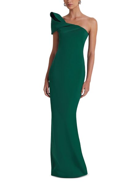 Safiyaa Blanchette One Shoulder Gown