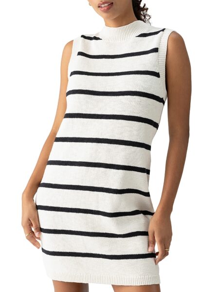 Sanctuary Striped Sleeveless Sweater Dress