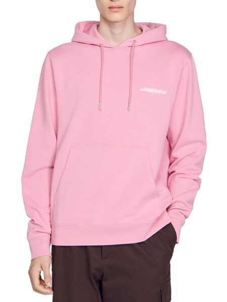 Sandro Fleece Logo Hoodie