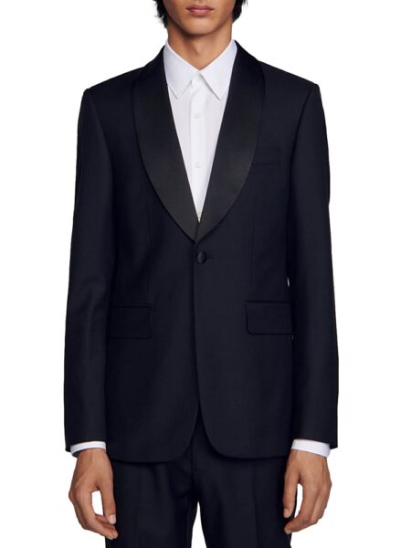 Sandro Shawl Lapel Tuxedo Jacket