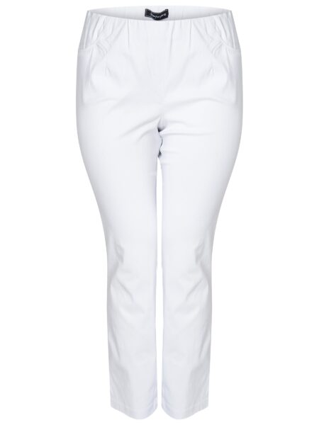 Setrouser Sara Noos - Optical White - Bukser - 42