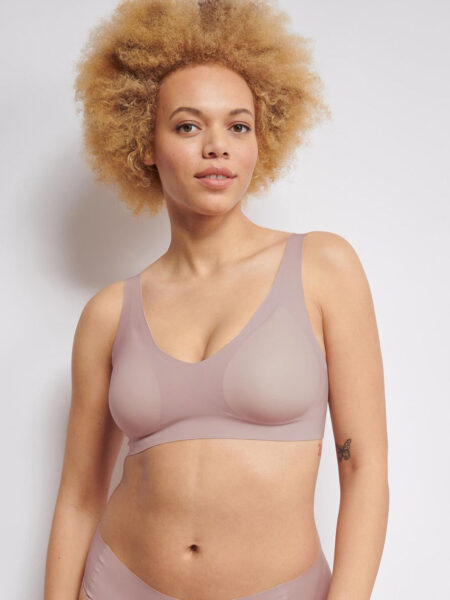 Sloggi Zero Feel 2.0 bralette BH, lyserød, Størrelse: XL, Dame