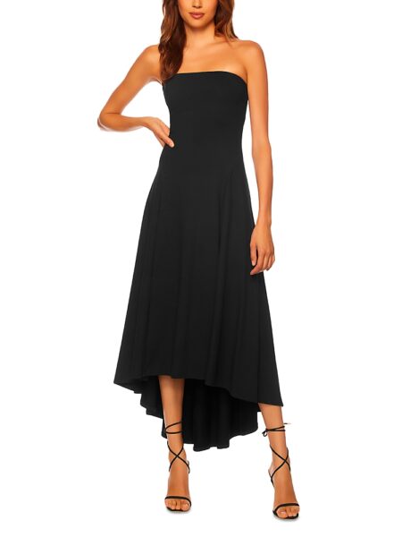 Susana Monaco Strapless High Low Dress