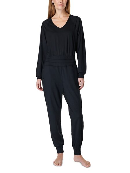 Sweaty Betty Gaia Yoga Long Sleeve Jumpsuit