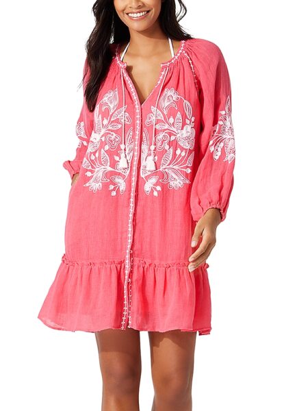 Tommy Bahama Linen Gauze Tunic Swim Cover-Up