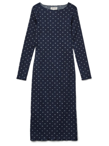 VERO MODA dame kjole VMJULIA - Navy Blazer DOTS