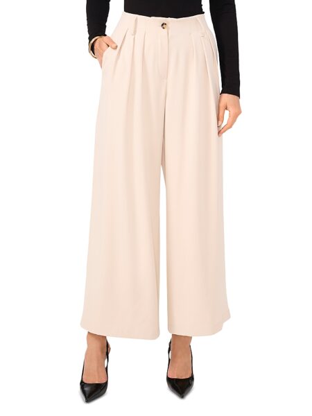 Vince Camuto Mid Rise Wide Leg Pants