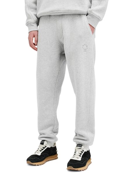 Allsaints Haven Cotton Logo Embroidered Sweatpants