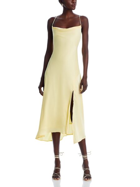 Astr the Label Strappy Cowl Neck Slip Dress