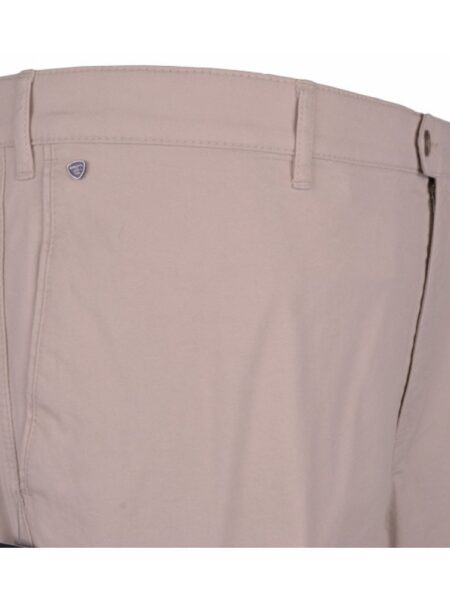 Bruhl Stretch Cotton Chino Trousers Colour: BEIGE, Size: 52" S (3