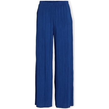 Bukser Vila Noos Trousers Plise - True Blue