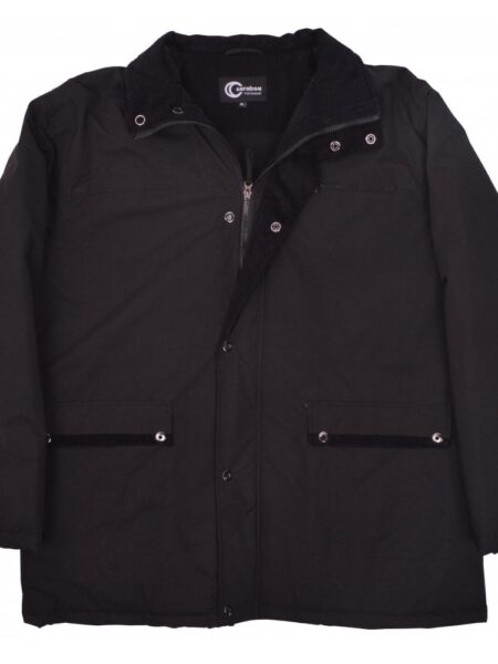 Carabou Winter Jacket Colour: BLACK, Size: 4XL