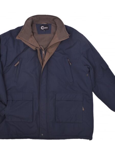 Carabou Winter Jacket Colour: NAVY, Size: 4XL