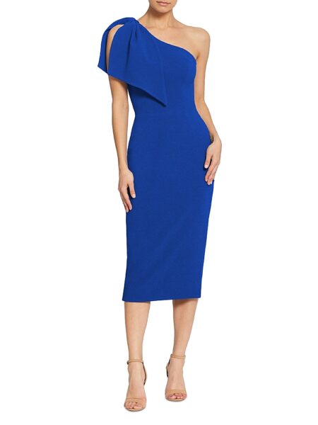 Dress the Population Tiffany One Shoulder Midi Dress