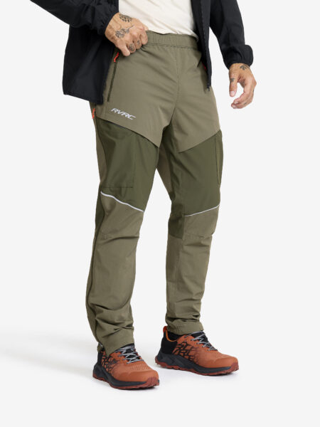 Dynamic Pro Wind Pants Herre Grape Leaf/Forest Night, Størrelse:2XL - Outdoorbukse, Vandrebukse & Trekkingbukse