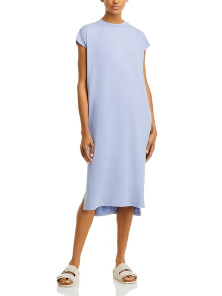 Eileen Fisher Cap Sleeve Midi Dress