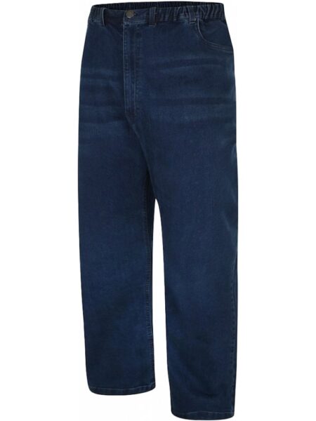 Espionage Mens Big Size Elastic Waist Stretch Five Pocket Jean Size: 3