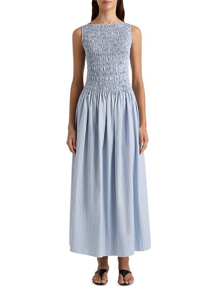 Faithfull the Brand Noa Smocked Maxi Dress