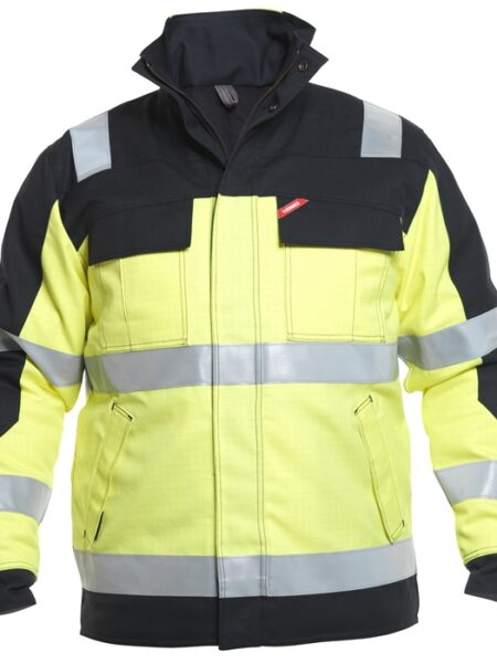 Fe-engel Safety+ Vinterjakke En 20471 - Gul/sort-4xl