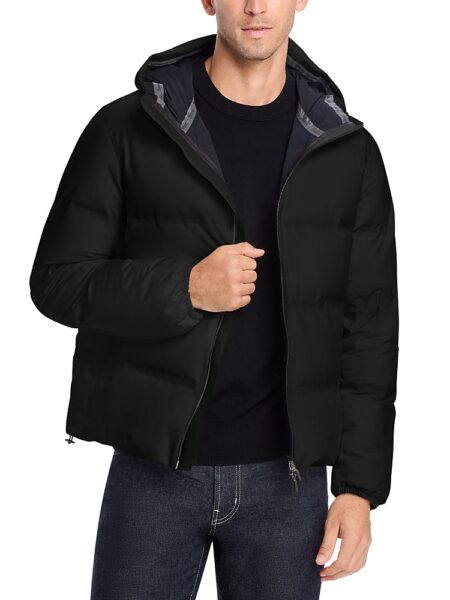 Herno Impact Hooded Bomber Jacket