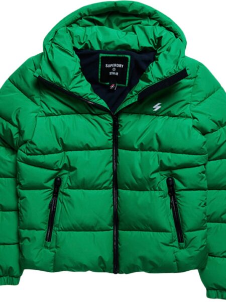 Hooded Sports Puffer Vinterjakke