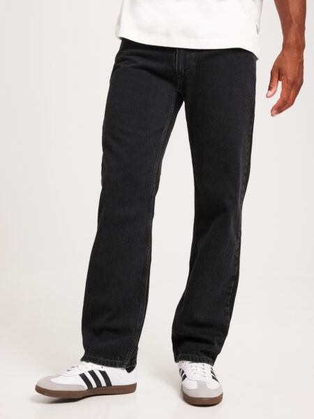 Levi's 555 96 Relaxed Straight Forget Straight jeans Sort