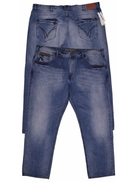 MISH MASH Mishmash Fashion Faded Jean Colour: BLUE, Size: 54" R (